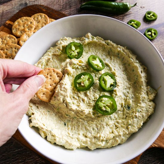 Creamy Jalapeño Artichoke Dip