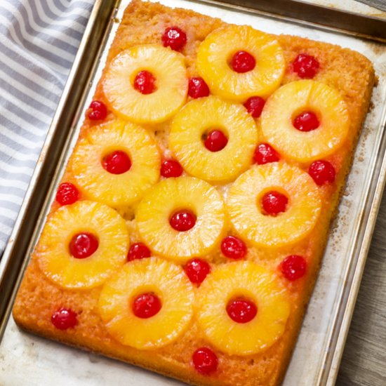 pineapple upside down cake