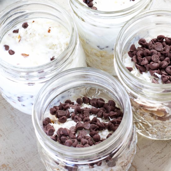 almond joy overnight oats