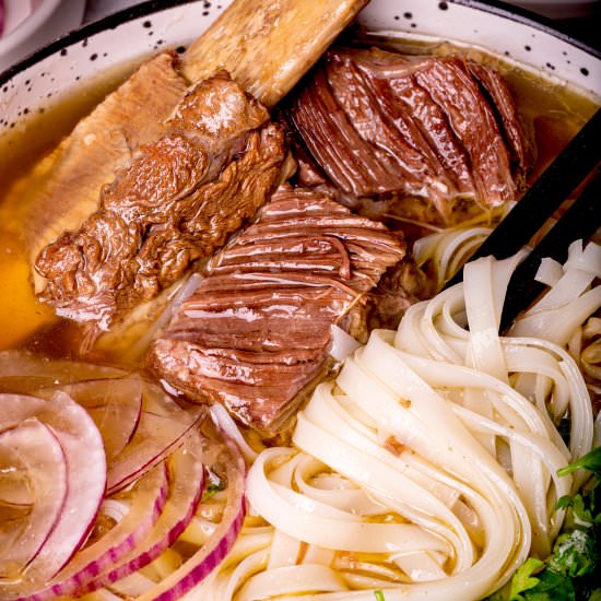 Beef noodle soup