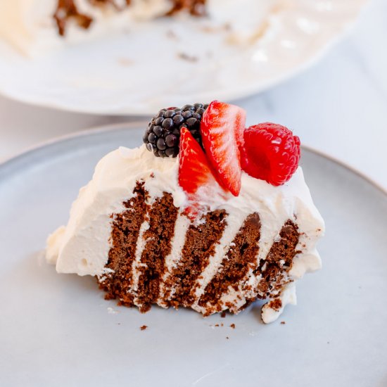 Chocolate Ripple Cake