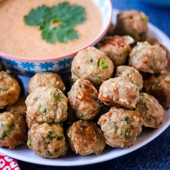 Thai Turkey Meatballs