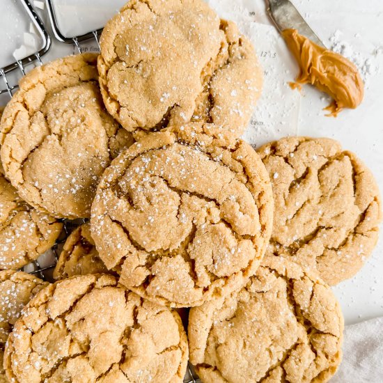 Peanut Butter Crinkle Cookies