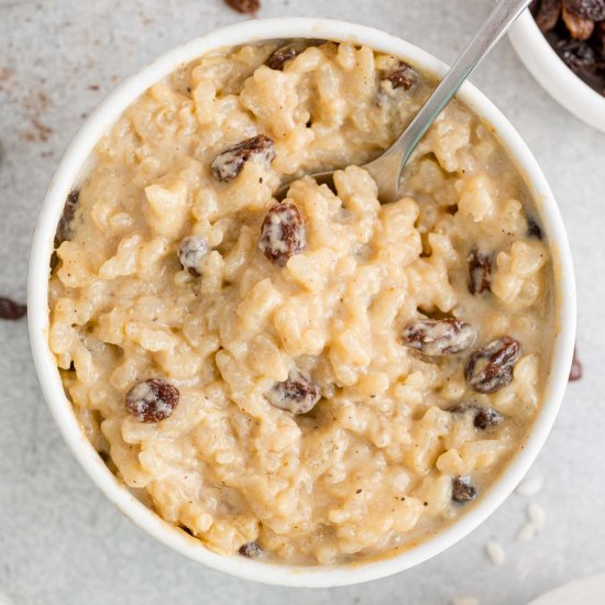 Instant Pot Rice Pudding