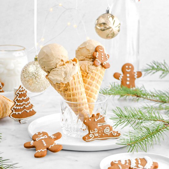 Gingerbread Ice Cream