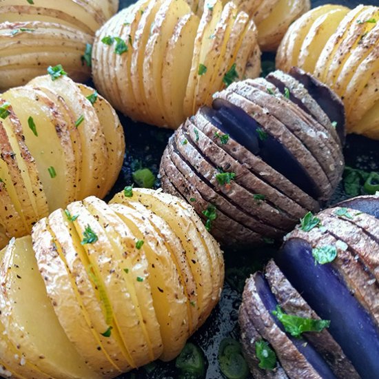 Swedish Hasselback Potatoes