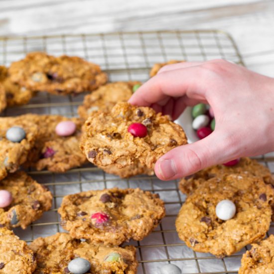 Nut Free Monster Cookies -GF/DF