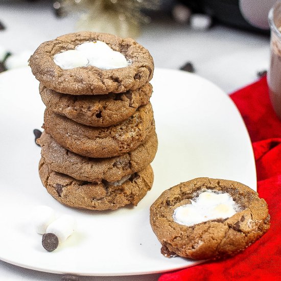 Air Fryer Hot Cocoa Cookies