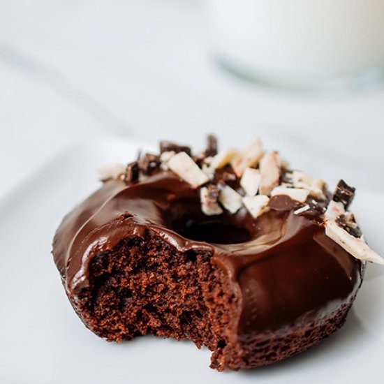 Baked Chocolate Donuts