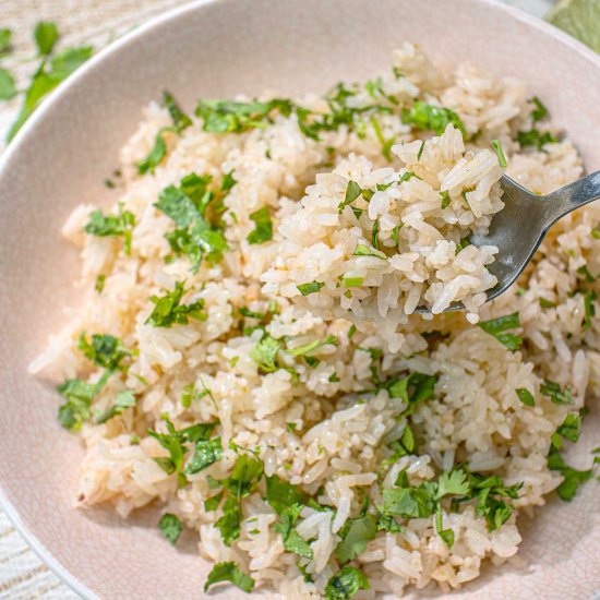 Perfect Cilantro Lime Rice