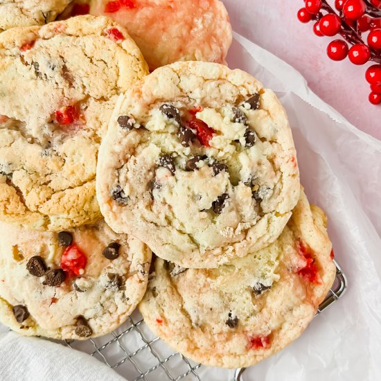 Cherry Chip Cookies