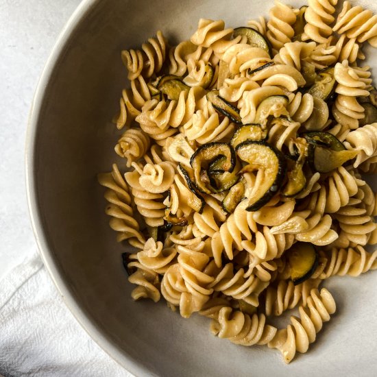 4 Ingredient Zucchini Pasta