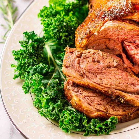 Smoked Leg of Lamb