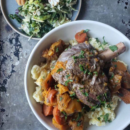 Braised Lamb Shanks