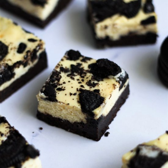 Oreo Cheesecake Brownies