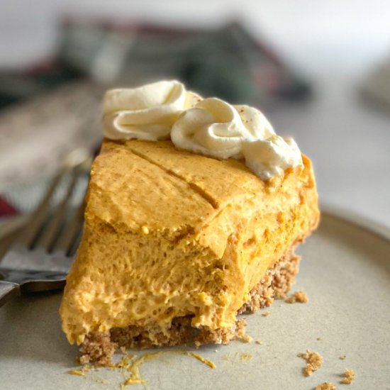 No-bake Pumpkin Cheesecake