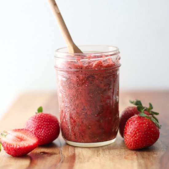 Sugar free strawberry jam