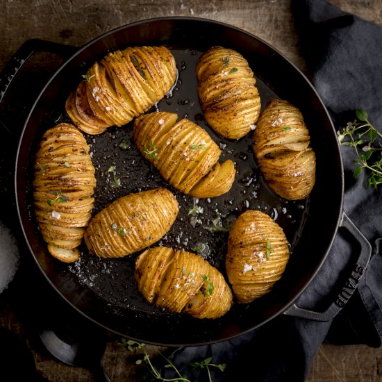 Hasselback Potatoes