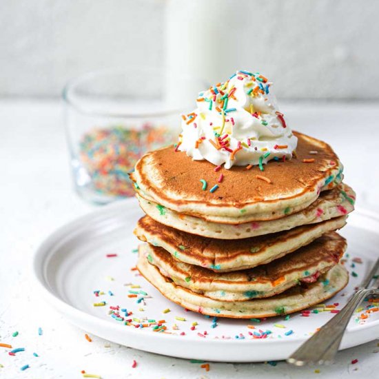 Birthday Cake Pancakes