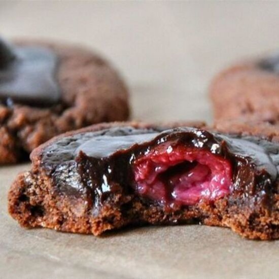 Chocolate-Covered Cherry Cookies