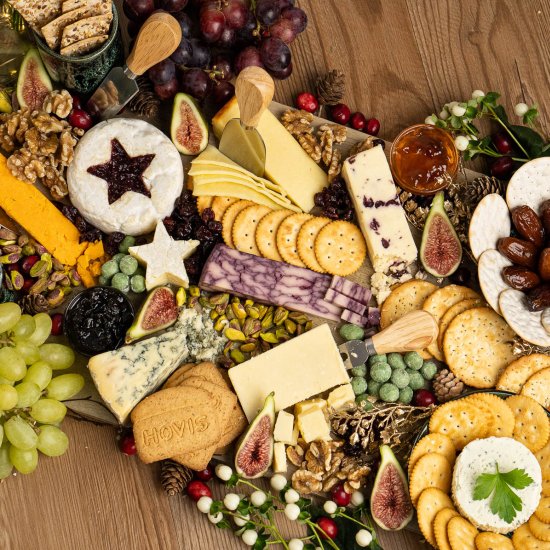 Christmas Cheese Board