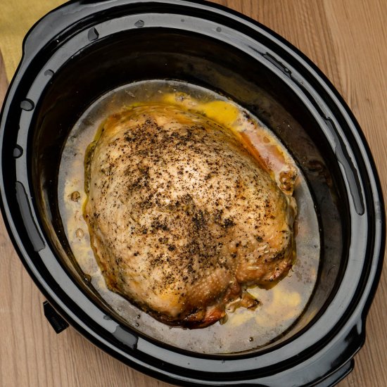 Slow Cooker Turkey Crown