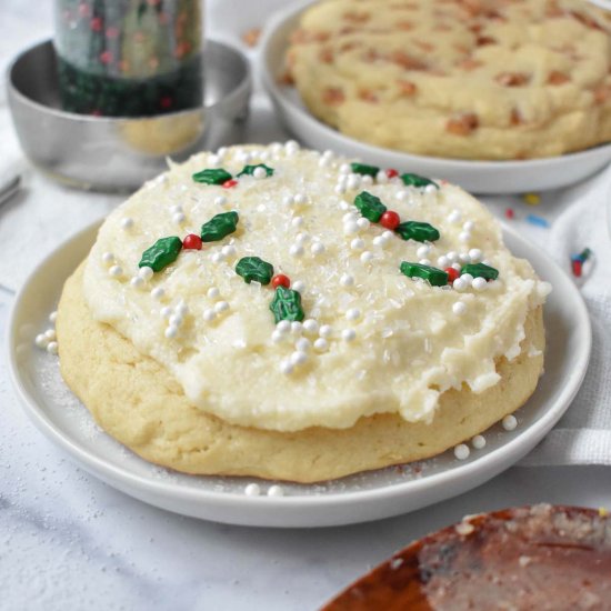 One Giant Sugar Cookie