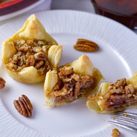 Maple Pecan Pie Puffs