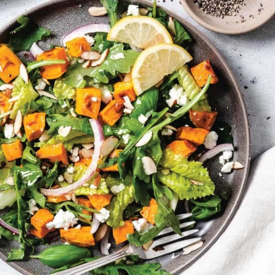 Arugula Salad with Sweet Potato