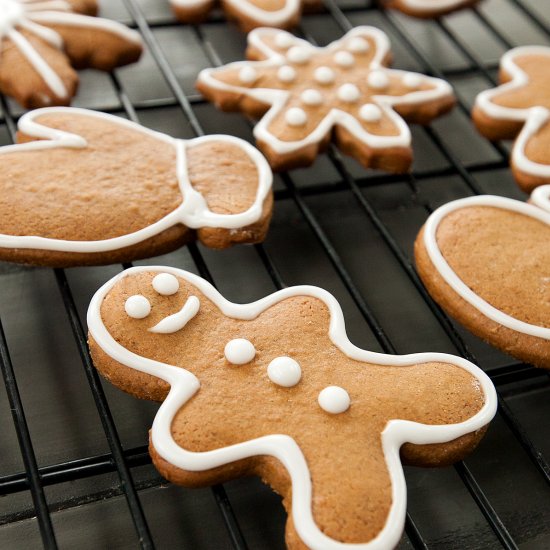 No Chill Gingerbread Cookies