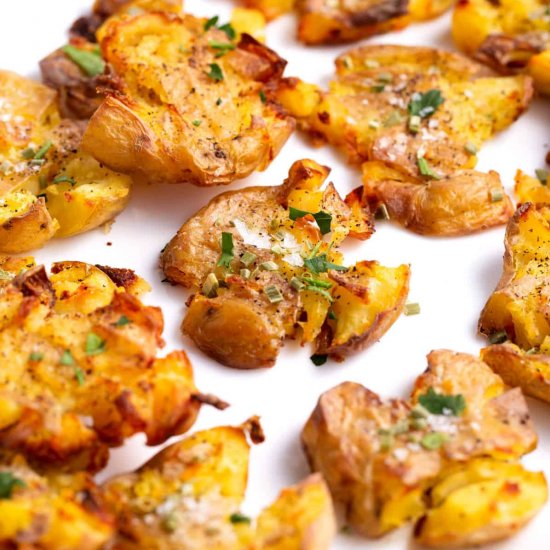 Crispy Smashed Potatoes