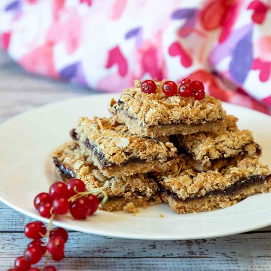 Oatmeal Jam Bars