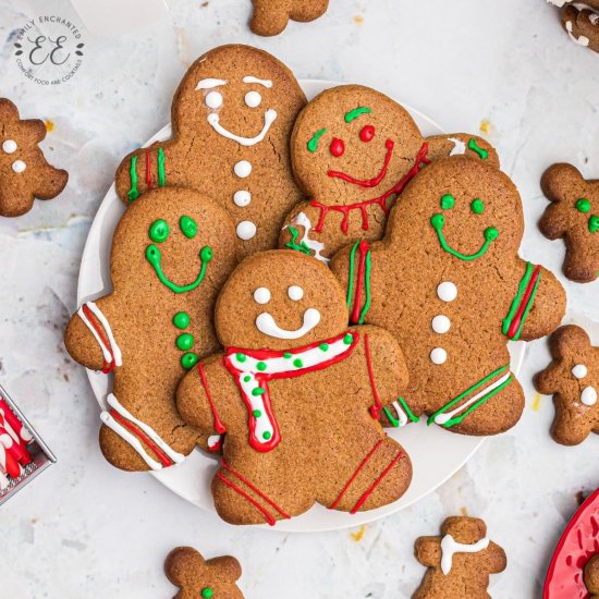 Air Fryer Gingerbread Man Cookies