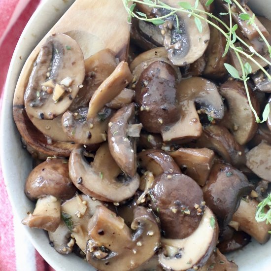 Sauteed Mushrooms