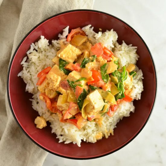 Tofu Coconut Curry