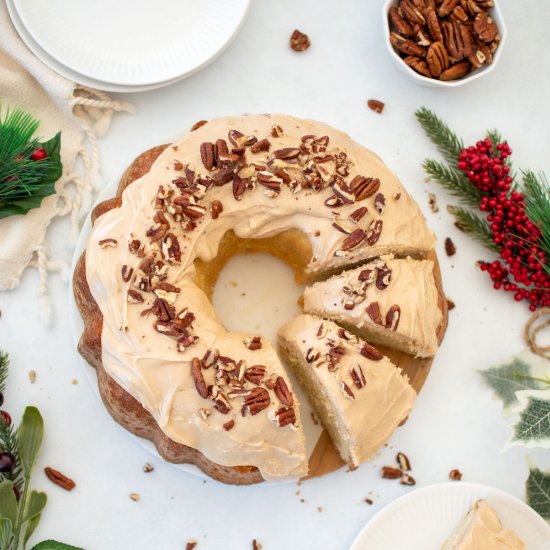 Maple Pecan Pound Cake