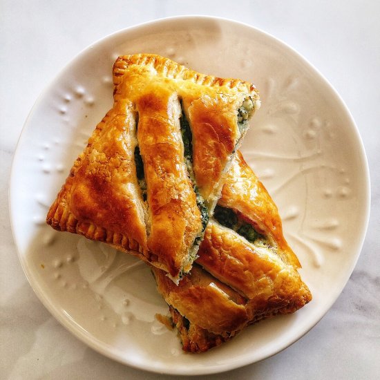 Spinach and Ricotta Puff Pastry