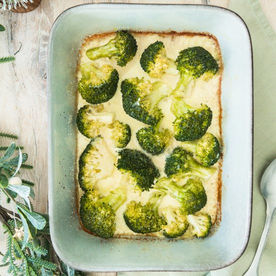 Creamy Parmesan Broccoli