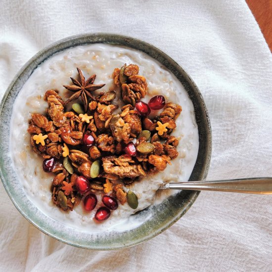 Chunky Style Gingerbread Granola