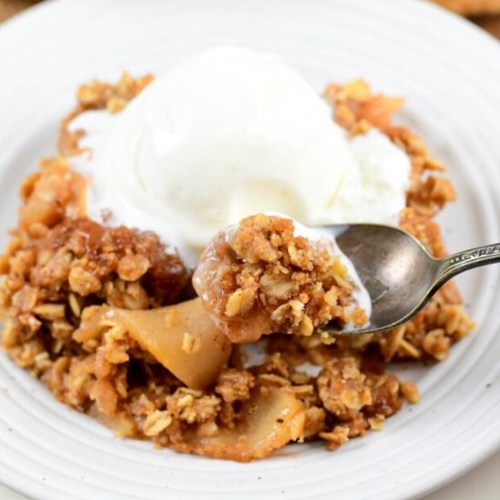 SMOKED APPLE CRISP