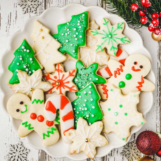 Christmas sugar cookies