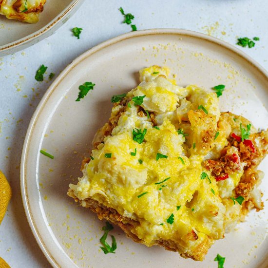 Vegan Cauliflower Casserole