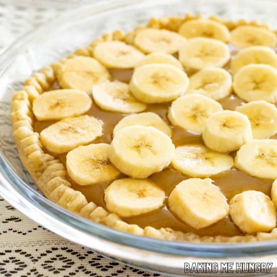 Banana Caramel Tart