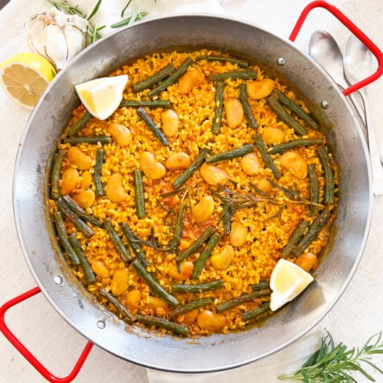 Chik’n-Less Paella Valenciana