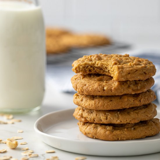 oatmeal peanut butter cookies