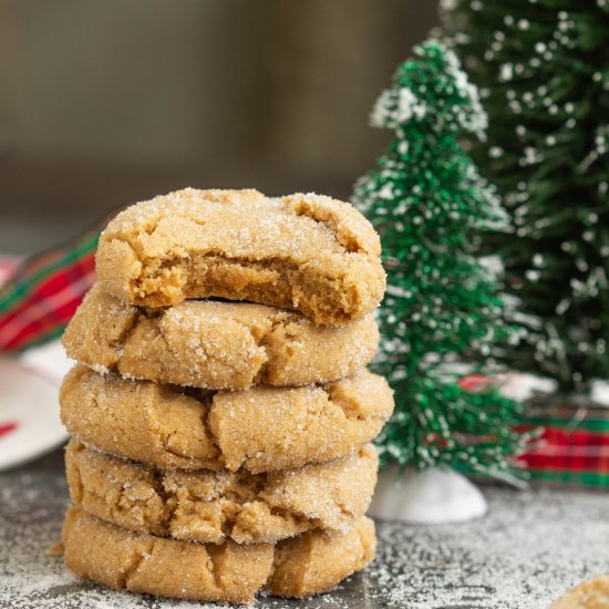 Brown Butter Biscoff Snickerdoodles