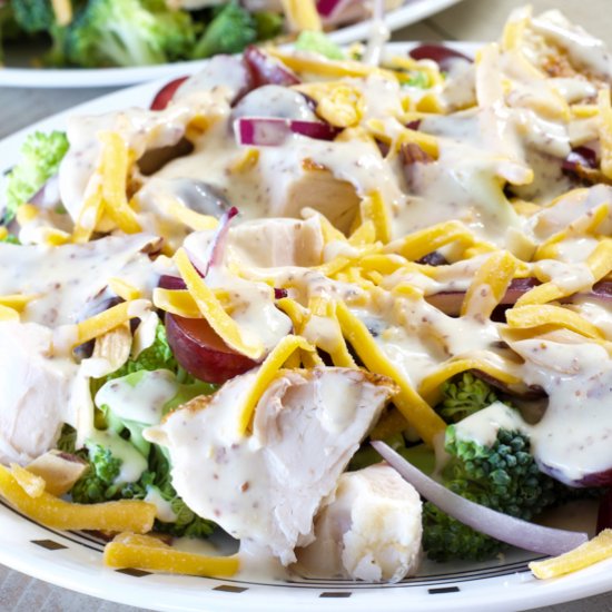 chicken & broccoli salad