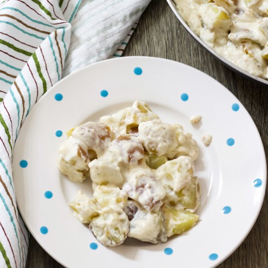 potatoes in sour cream sauce