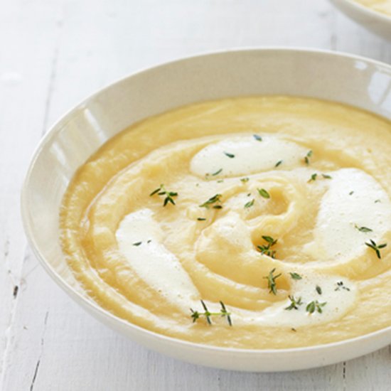 Celeriac Parsnip Soup