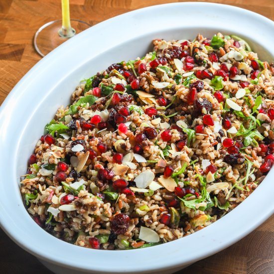 Jewelled Wild Rice Salad